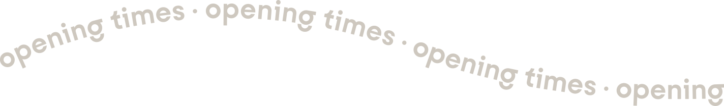 Opening Times title